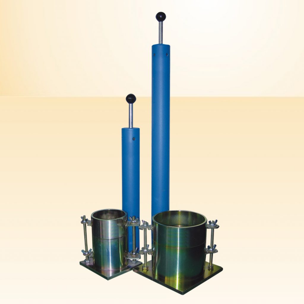 Standard or Modified Proctor Mould and Rammer or Proctor rammers Iqbal Scientific Store